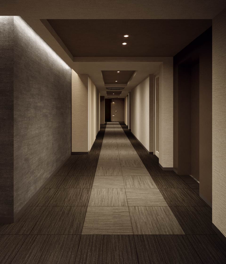 内廊下完成予想CG